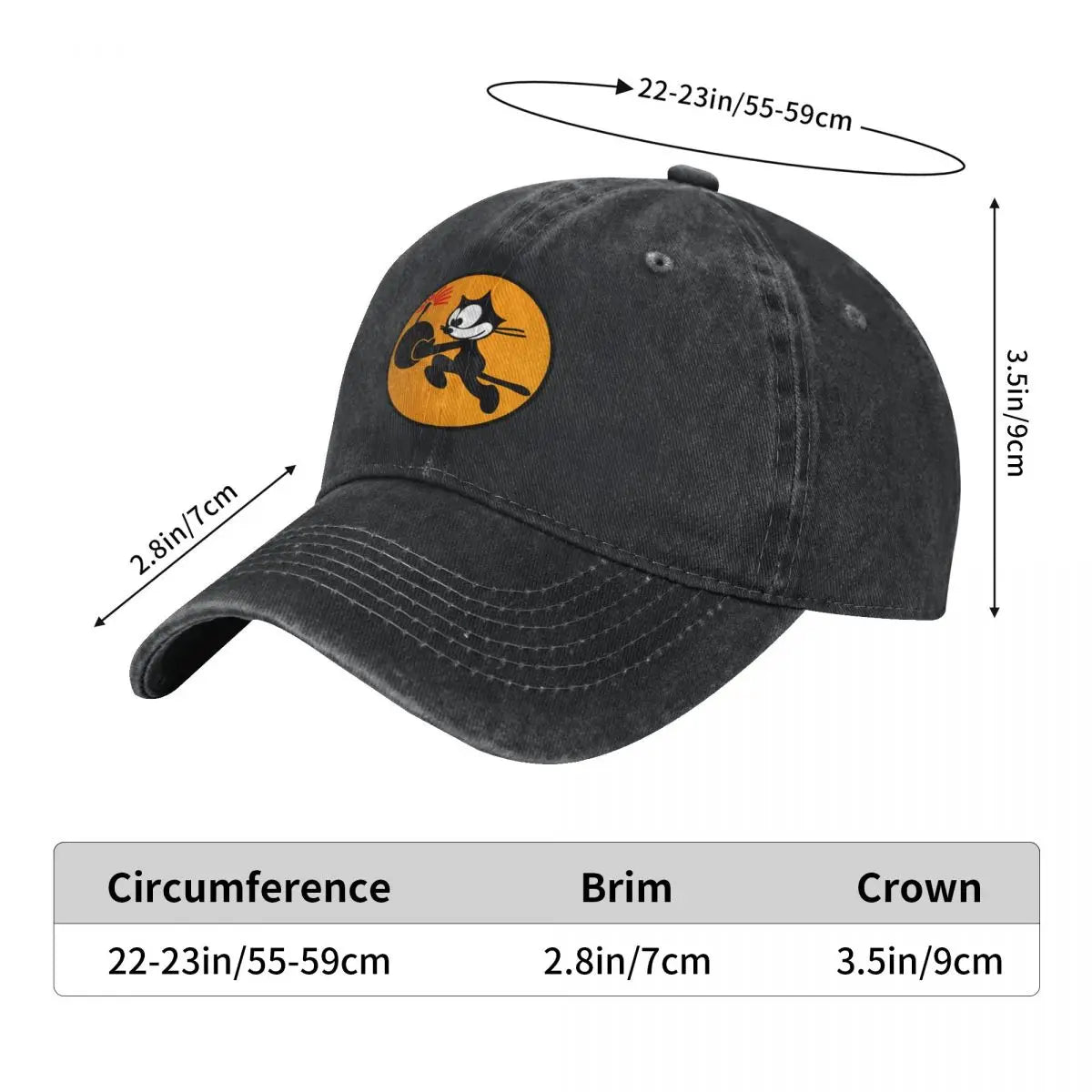 USN VFA-31 Strike Fighter Squadron - Tomcatters Fashion Baseball Cap