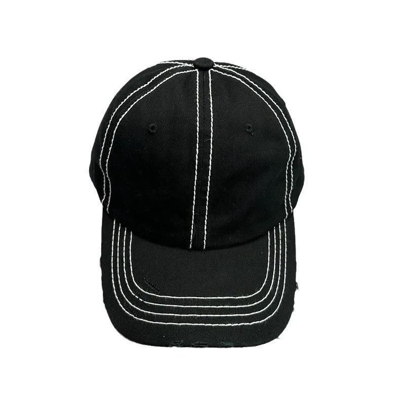 Men And Women Solid Color Soft Cotton Sport Sun Hat