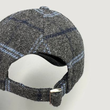 British Style Hardtop Retro Plaid Baseball Hats New Men Women