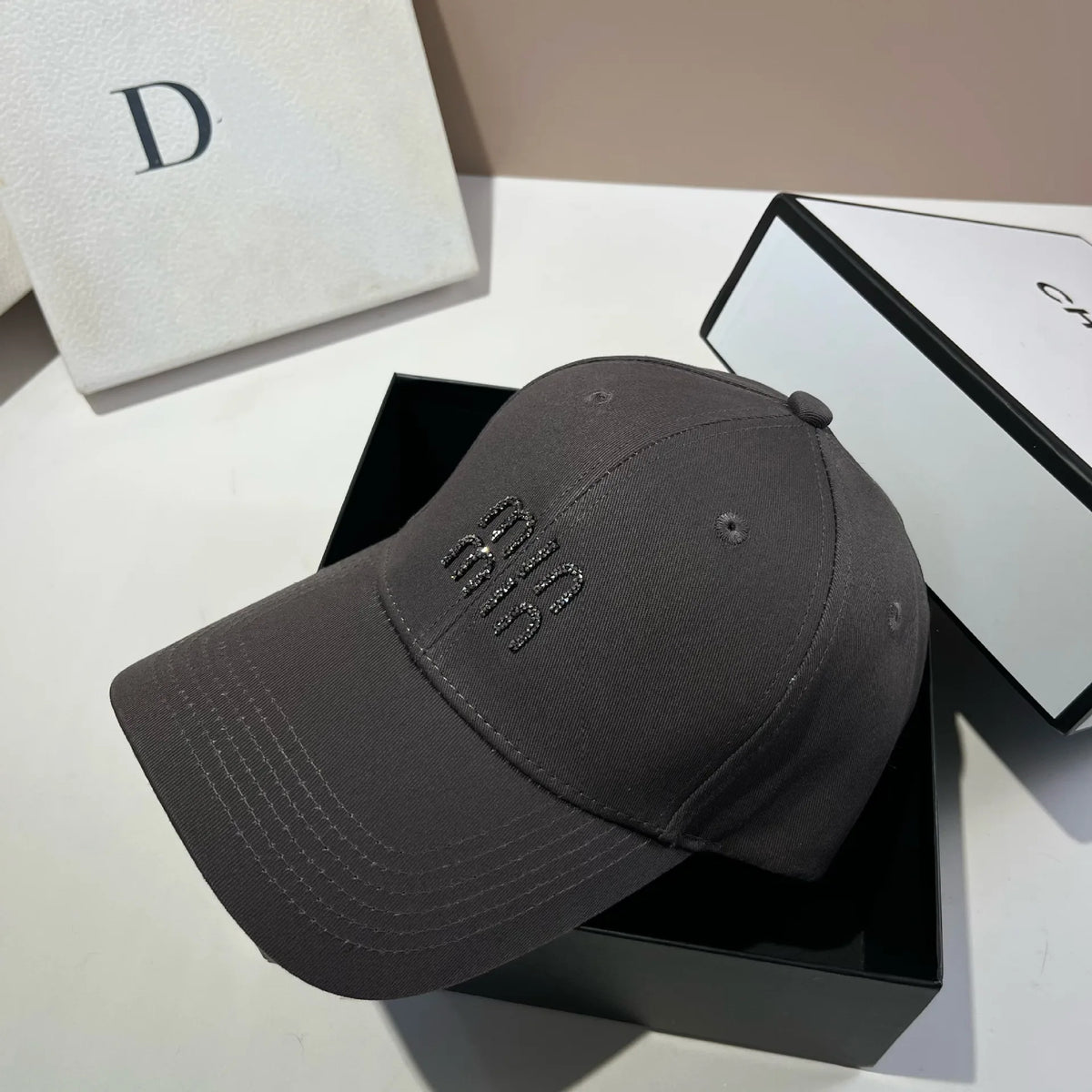 Unisex Luxury Rhinestone Y2K Baseball Cap Spring Summer