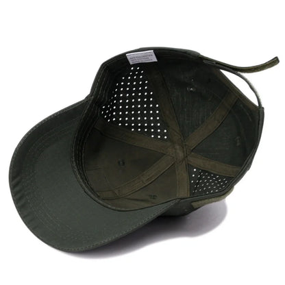 Unisex Tactical Camo Hat Breathable Mesh Baseball Cap
