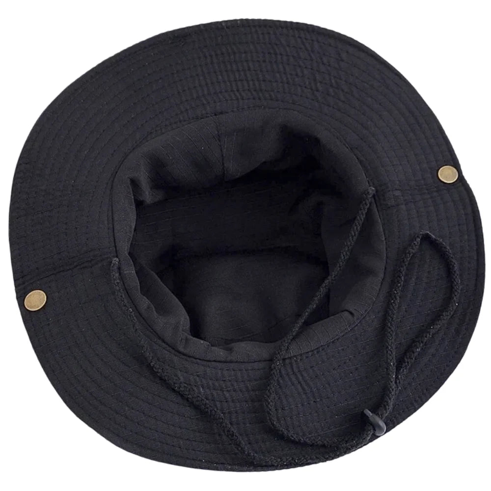 New Unisex Wide Brim Fisherman Hat Breathable Summer Sunshade Bucket Hats