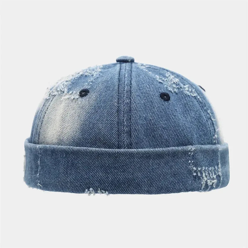 Spring And Summer Cotton Print Docker Cap
