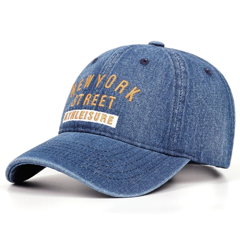 Doitbest Unisex Vintage Denim Baseball Cap