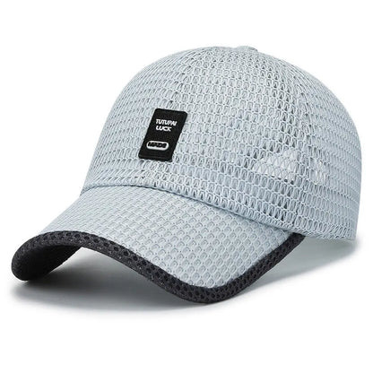 Men's Mesh Baseball Cap Breathable Summer Caps Dad Hat