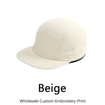 5-Panel Cotton Hat For Men And Women Baseball Hats