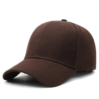 Unisex Cap Casual Plain Baseball Cap Adjustable Snapback Hats Hip Hop Cap Street Dad Hat