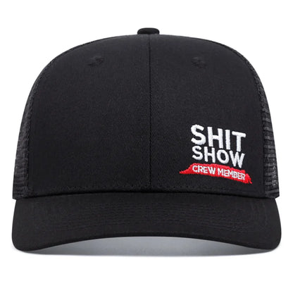 Shit Show Embroidery Unisex Cap Slight Curved Brim Style Baseball Hats