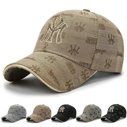 Spring And Autumn New Men's And Women's Korean Fashion Embroidery Letter Caps