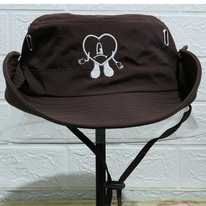 American Bad Bunny Big-Brimmed Sun Hat Men