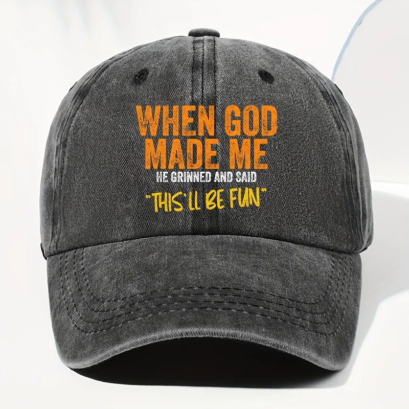 Interesting Fashion Graffiti Print Baseball Cap