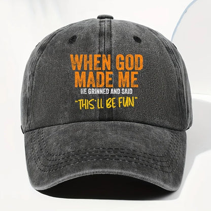 Interesting Fashion Graffiti Print Baseball Cap