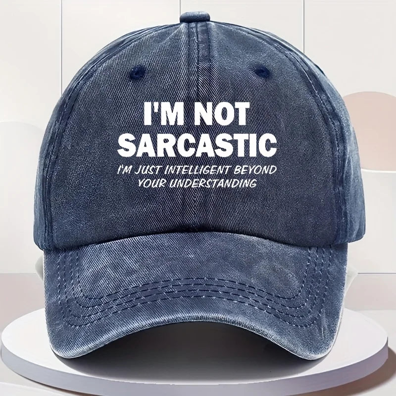 Vintage Washed Baseball Hat - Men's Women's Adjustable