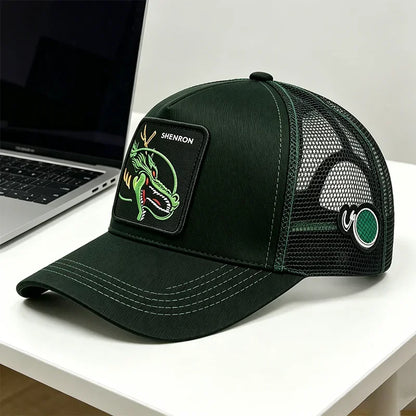 Anime Cartoon Baseball Caps Fashion Trend Baseball Caps Outdoor Summer Sun Block Visor  Truck Driver Net Cap