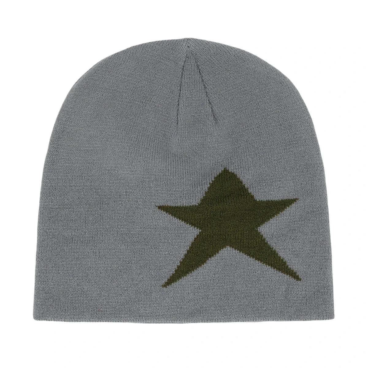 Y2K Letter Knitted Winter Autumn Beanie Cap Men Women