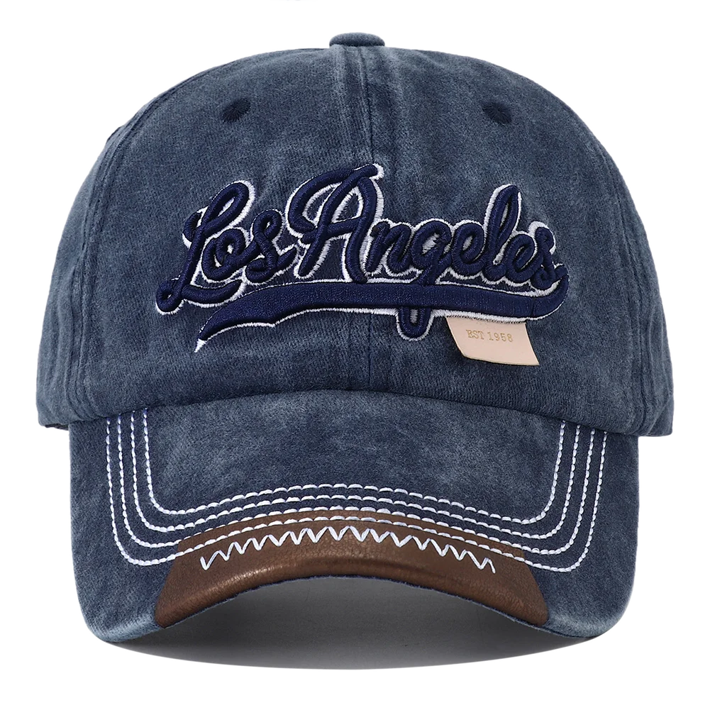 2025 New Designer Spring Summer Letter Embroidery Cotton Baseball Cap
