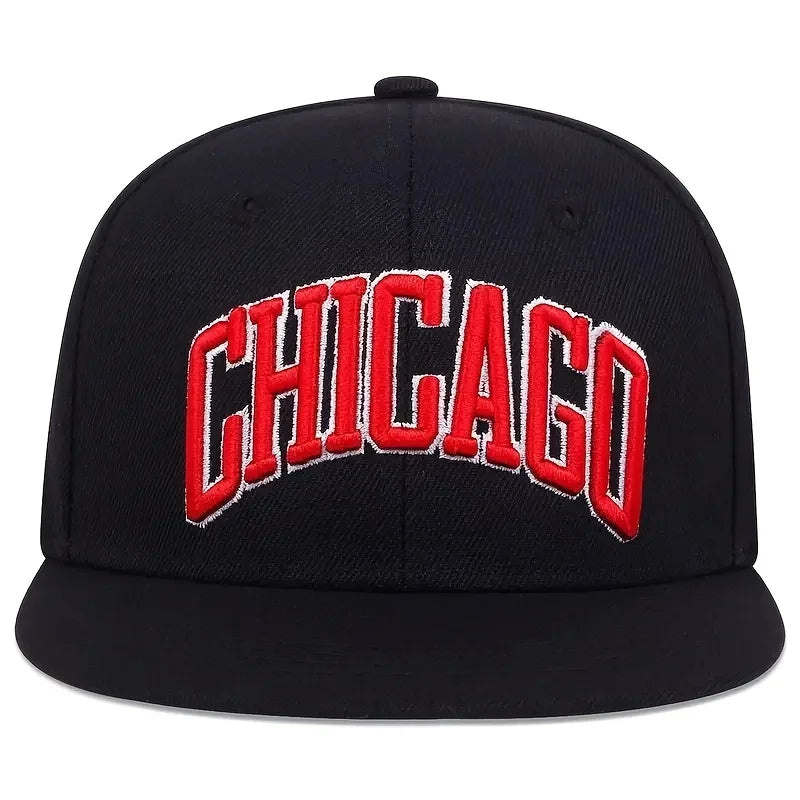 Fashion Letter Chicago Embroidery Baseball Cap