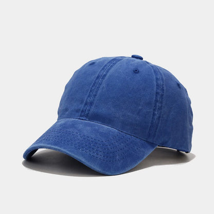 Spring Summer Cap Washed Cotton Baseball Cap Men Women
