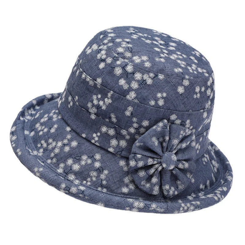 Panama Women's Bucket Basin Fisherman Hat