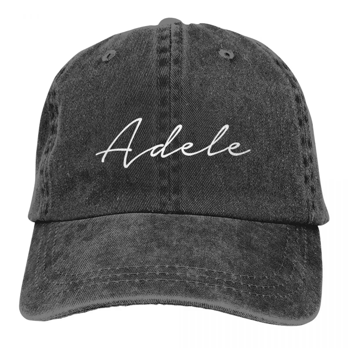 Adele Baseball Caps Outfit Casual Distressed Denim Washed Snapback Dad Hat