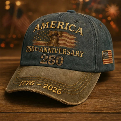 250th Anniversary Patriotic Baseball Cap