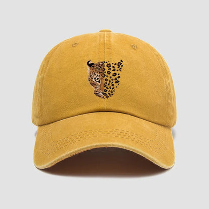 Fashionable Leopard Print Baseball Cap