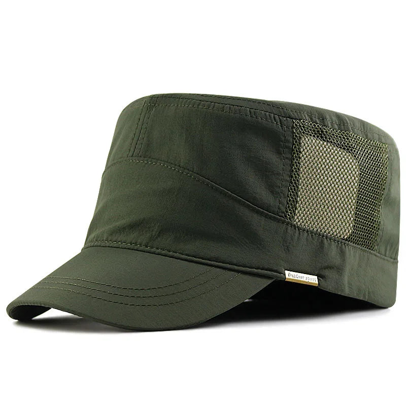 New Large Size XXL 65cm Mesh Breathable Flat Top Hat