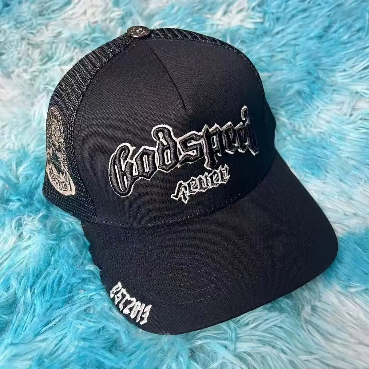 Hot Sale American Trend Hat GOD SPEED Letter print Embroidery Streetwear Baseball Caps Unisex Caps