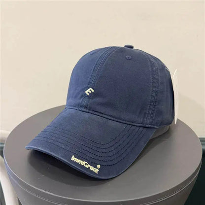 Korean Style Minimalist Baseball Cap for Men Wome