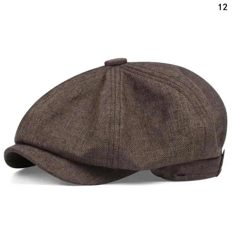 Men Casual Peaky Blinders Hat Spring Autumn Retro Beret Hats