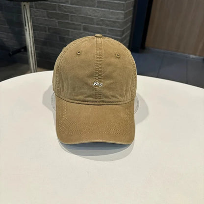 Spring Summer Simple Embroidered Letter Baseball Cap