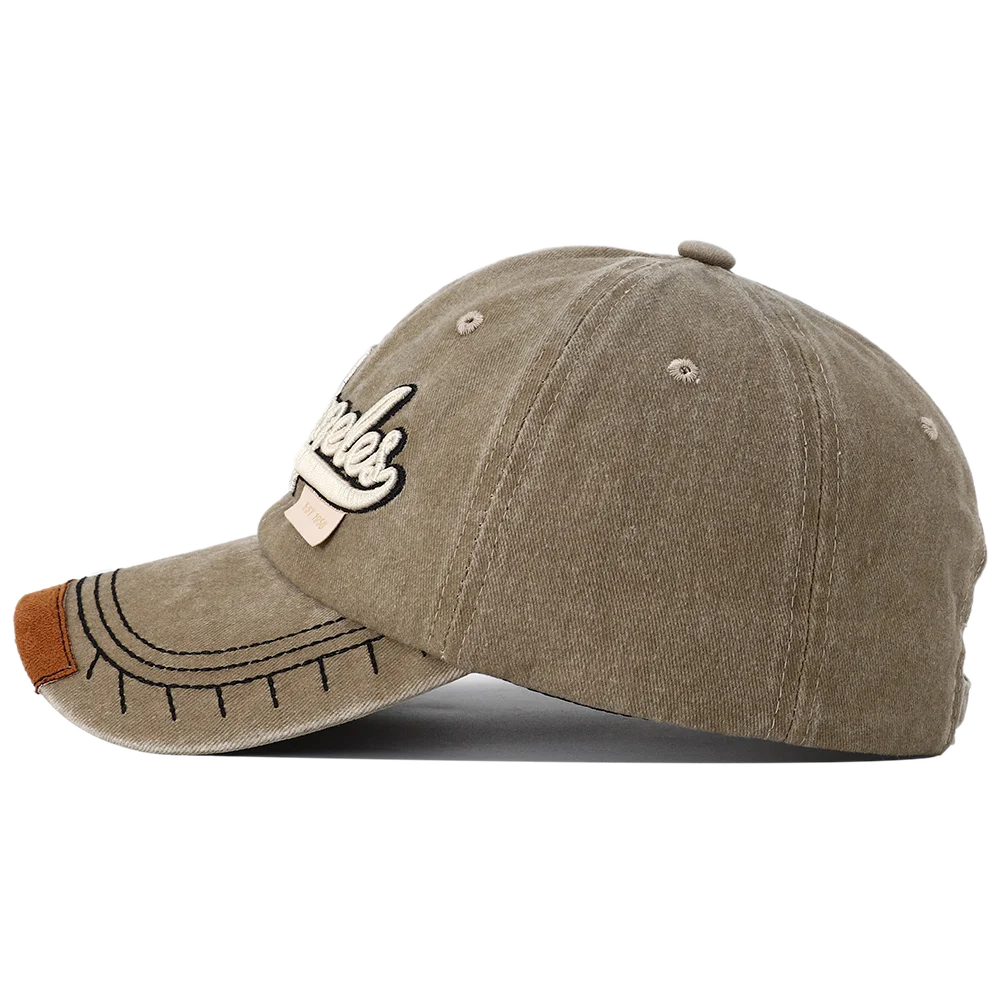 2025 New Designer Spring Summer Letter Embroidery Cotton Baseball Cap