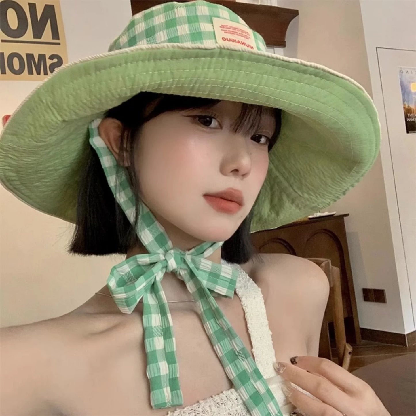Women Summer UV Protection Wide Brim Sun Hats