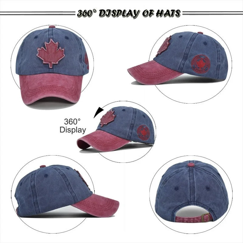 Fashion Summer Baseball Cap Canada Day