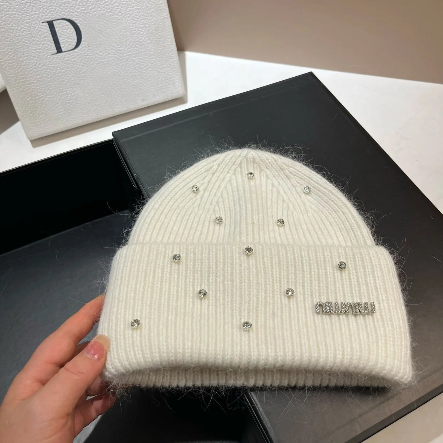 Knitted Hat For Winter Cold Warmth Ear Protection Hat For Women