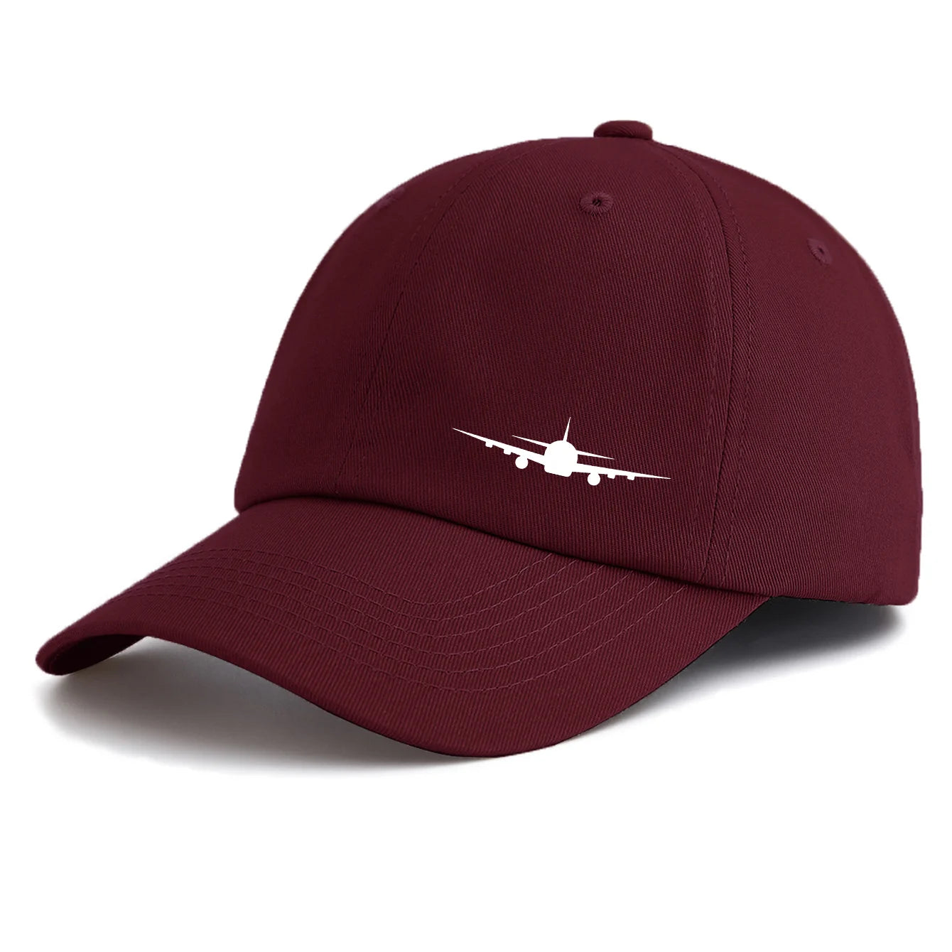 Airplane Print Baseball Cap For Adults