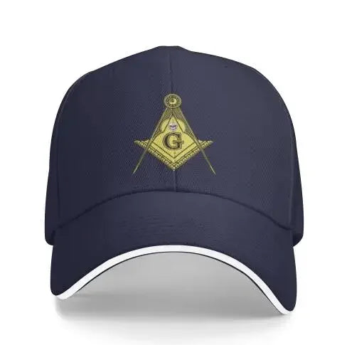 Freemason Masonic Sports Denim Cap Adjustable Unisex