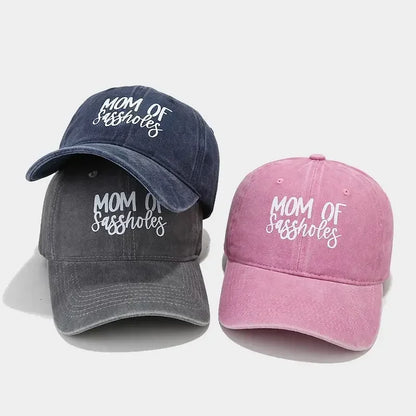 Spring And Summer Cotton Letter Print Casquette Baseball Cap