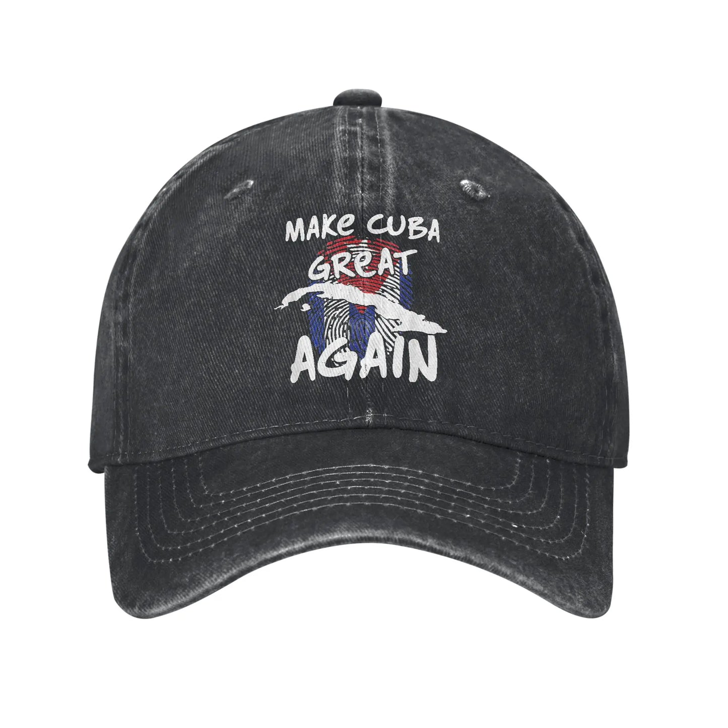 Make Cuba Great Again Sun Baseball Cap  Women Men