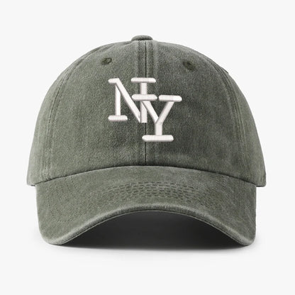 Embroidered NY Letters New York Vintage Baseball Caps Men Women