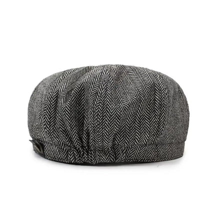 Autumn Winter Casual Men Newsboy Hat