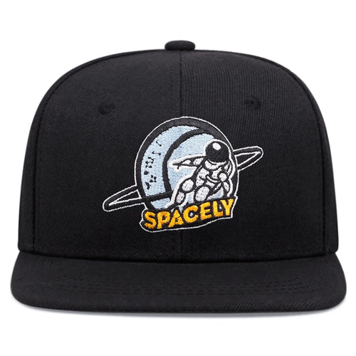 Snapback Hat Astronaut Embroidered Flat Edge Hat Street Hip Hop Hat