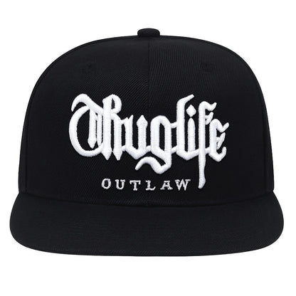 Thug Life Embroidered Fashion Snapback Cap