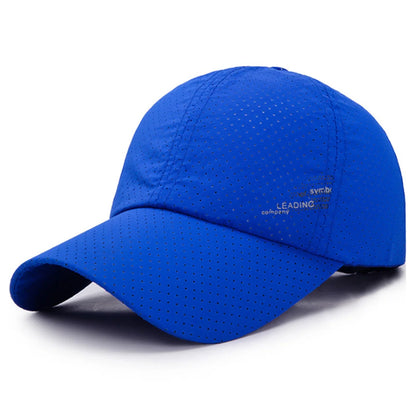 Summer Outdoor Sun Hats Quick Dry Women Men Golf Fishing  Adjustable Unisex Baseball Cap