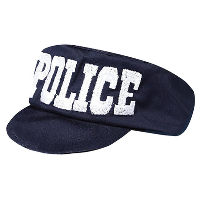 Baby Boy Captain Hat Cute Toddler Pilot Cap Winter Cosplay Style Infant Police