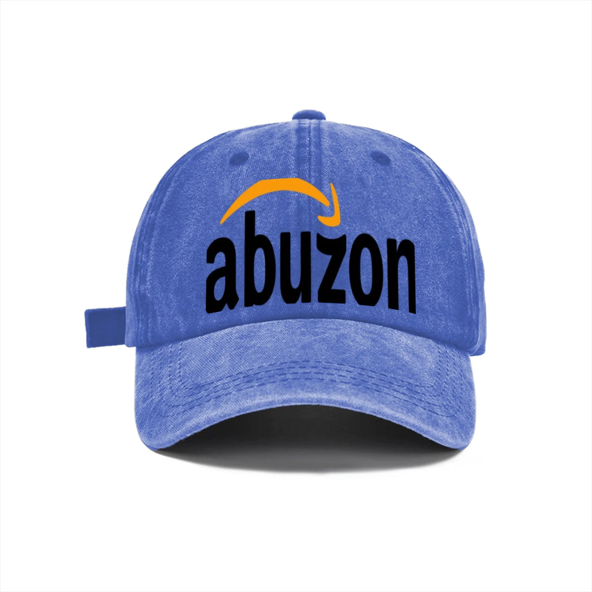 Vintage Washed Baseball Cap Unisex Distressed Snapback Hat Parody Graphic Embroidered Adjustable Dad Hat