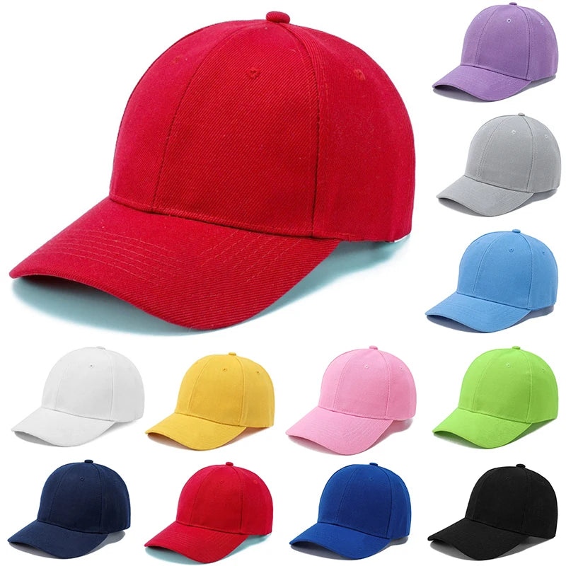 Summer Children Peaked Caps Students Kids Baseball Cap Boy Girl