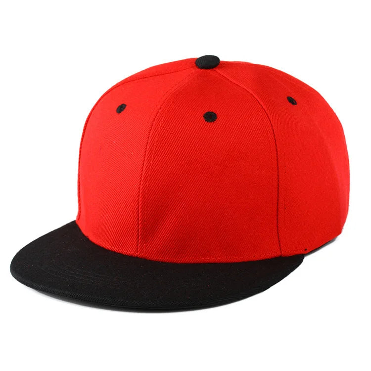 Fashion Unisex Baseball Cap Men Women Hip-Hop Flat-Brimmed Cap