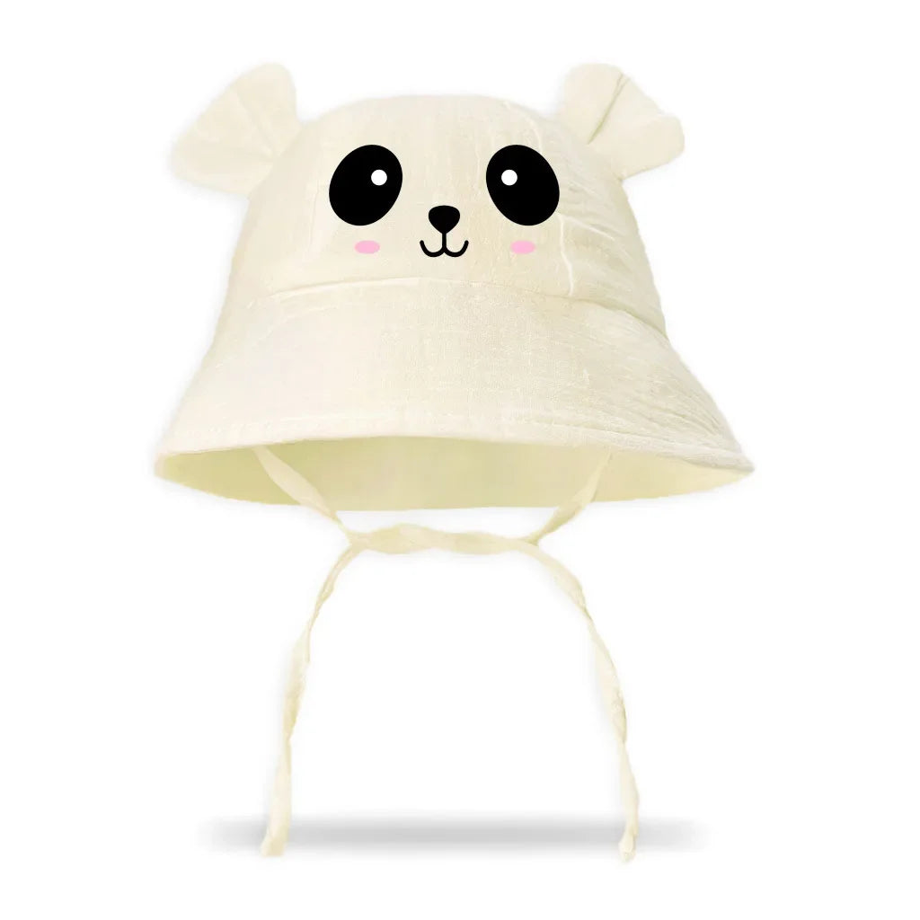 Cute Baby Bear Hat For Boys And Girls Breathable Beach Hat