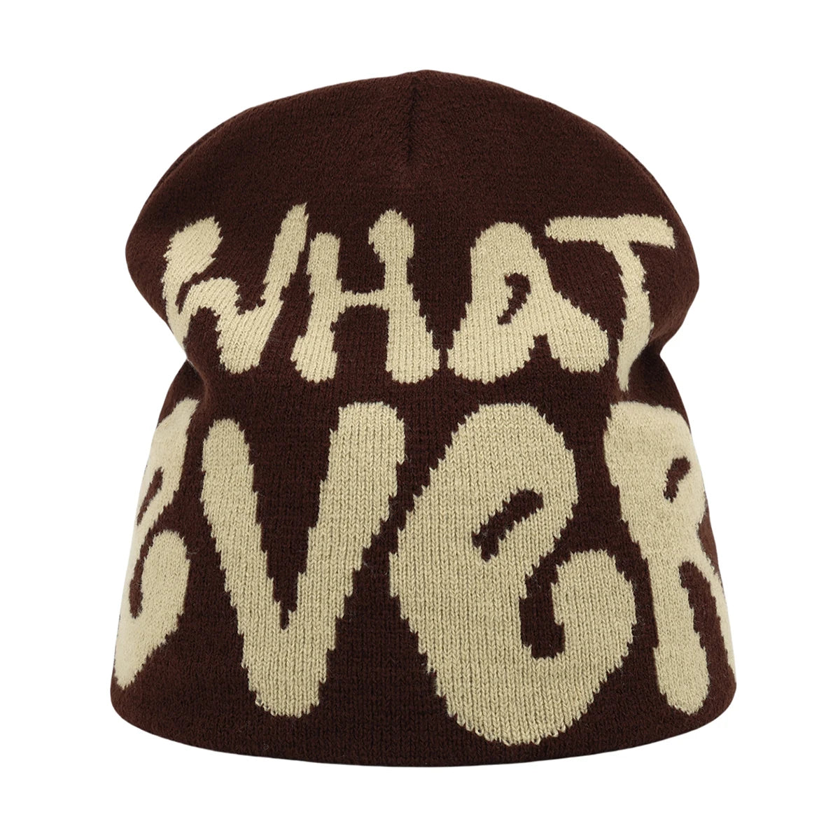 Y2k Letter Butter Knit Hats Skullies Beanies Autumn Winter Warm Hat